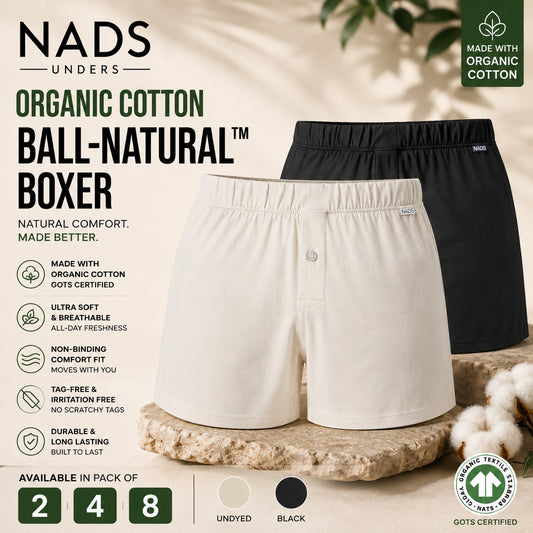 Organic Cotton BALL-NATURAL™ Boxer