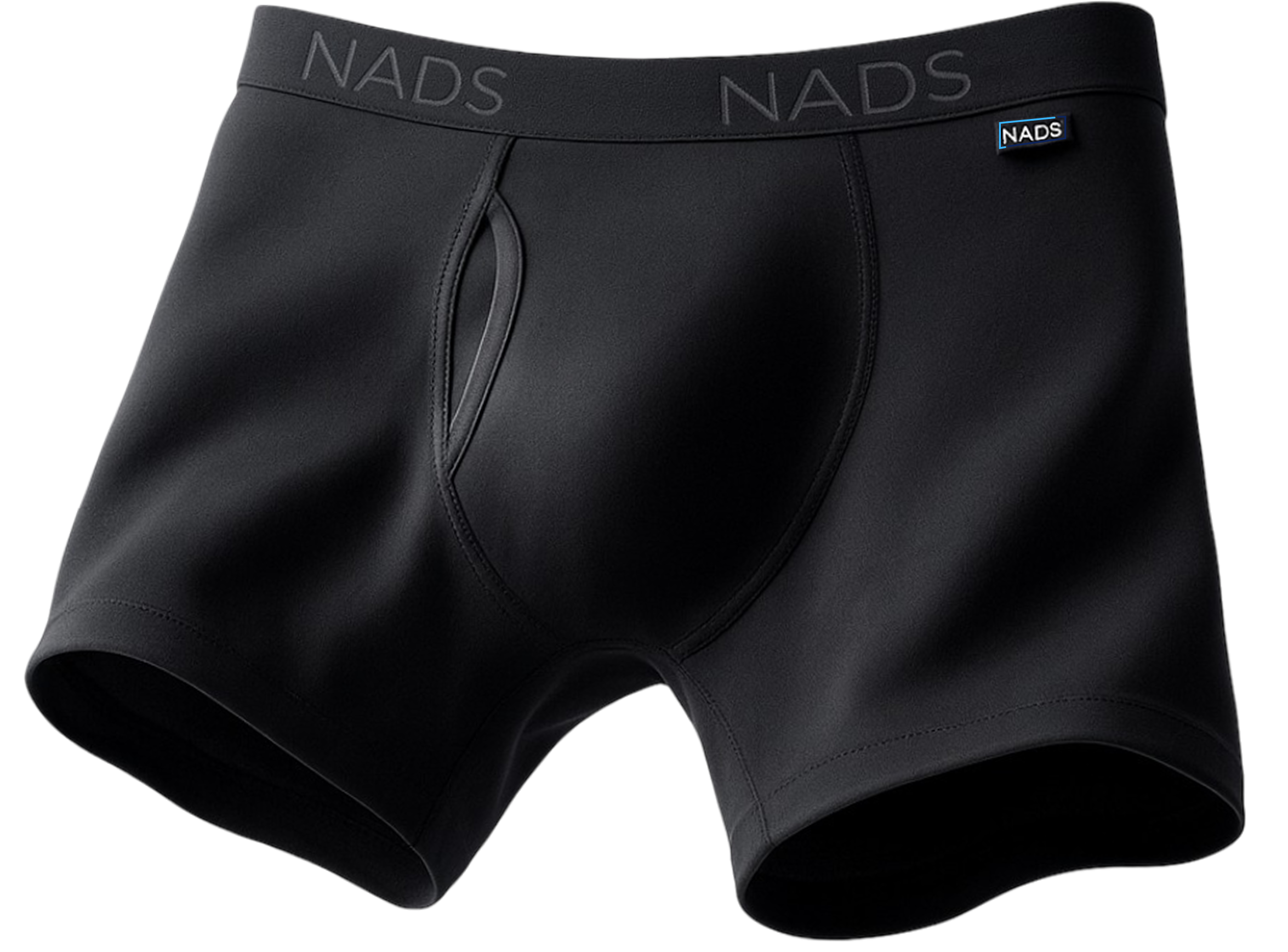 Black organic cotton boxer brief